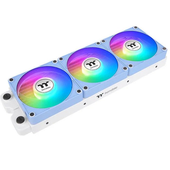 Thermaltake CT120 EX Reverse ARGB Pack de 3 Ventiladores de 120 mm Azul Hydrangea Thermaltake CT120 EX Reverse ARGB Pack de 3 Ventiladores de 120 mm Azul Hydrangea