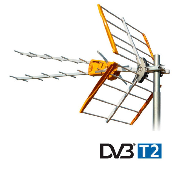 Televes Antena TDT 2 Generación V Zenit UHF C21-48 13dBi