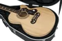 Gator Estuche Guitarra Acústica Jumbo "Abs Deluxe" Negro 120 x 49 x 21 cm