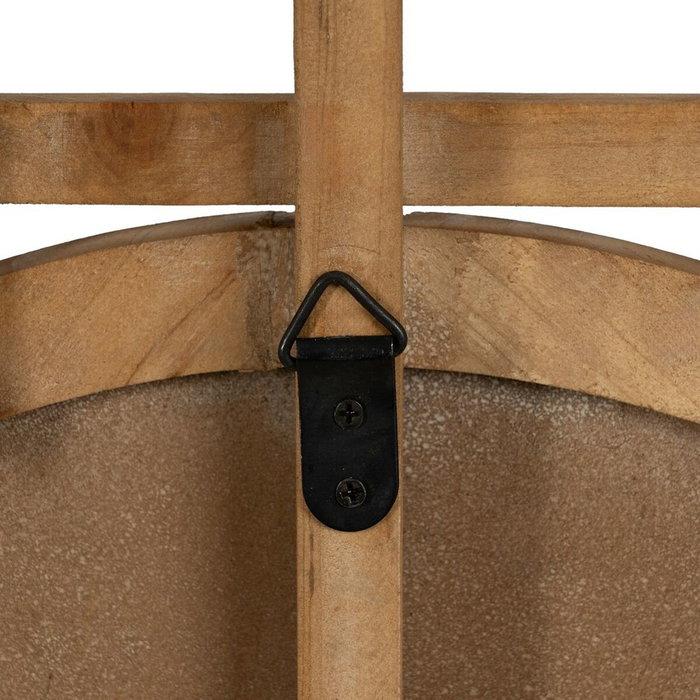 Ixia Espejo Decorativo de Madera Natural 64 x 3 x 62,50 cm Ixia Espejo Decorativo de Madera Natural 64 x 3 x 62,50 cm