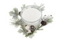 DKD Home Decor Vela de Cristal Blanca 100gr
