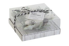 DKD Home Decor Vela de Cristal Blanca 100gr