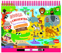 AUZOU EDITIONS, Busca y encuentra los animales - Mr Iwi
