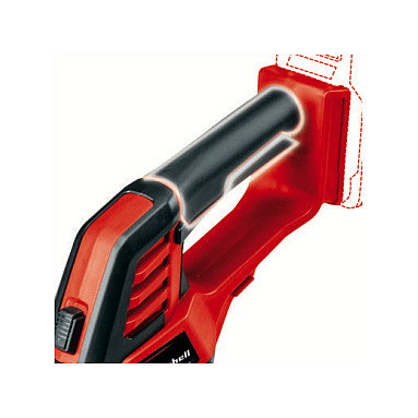 Einhell GE-CG 18/100 Tijera de Podar para Setos Inalámbrica 18V a Batería de Ión-Litio, Hoja de 20 cm