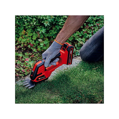 Einhell GE-CG 18/100 Tijera de Podar para Setos Inalámbrica 18V a Batería de Ión-Litio, Hoja de 20 cm