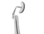 Q-connect Silla Ergonómica de Oficina con Respaldo de Malla Ajustable, Base de Nylon, Color Blanco Gris