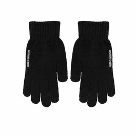 Guantes para Pantallas Táctiles Jack & Jones Jacbottle Negro Talla única