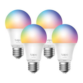 TP-Link Tapo L530E Bombilla Inteligente Wi-Fi Multicolor, Pack de 4