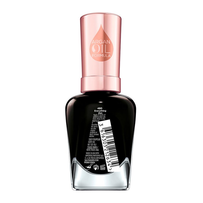 Sally Hansen Color Therapy Esmalte de Uñas #480-Everything Zen 14,7 ml - Con Aceite de Argán, Nutre y Fortalece
