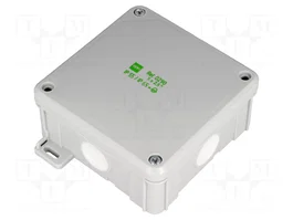 ELEKTRO-PLAST NASIELSK Caja de conexiones 2K gris IP55