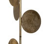 Portavelas Oro Metal Decoración 18,50 X 18,50 X 71,50 cm