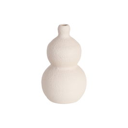 Jarrón Blanco Cerámica Decoración 21 X 21 X 30 cm