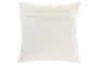 DKD Home Decor Cojín de Algodón Bordado a Mano Crudo 45x45 cm