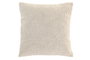 DKD Home Decor Cojín de Algodón Bordado a Mano Crudo 45x45 cm