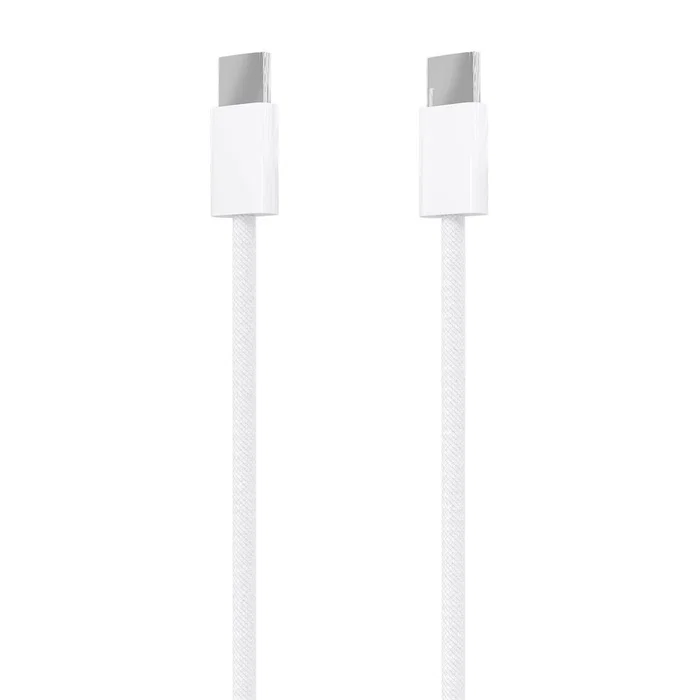 AISENS - CABLE USB 2.0 3A 60W APPLE, TIPO USB-C/M-USB-C/M, BLANCO, 2.0M AISENS - CABLE USB 2.0 3A 60W APPLE, TIPO USB-C/M-USB-C/M, BLANCO, 2.0M