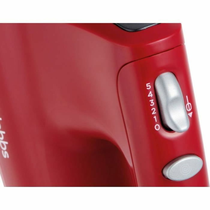 Russell Hobbs Batidora de mano Desire Red, 185 W, 5 velocidades, Rojo