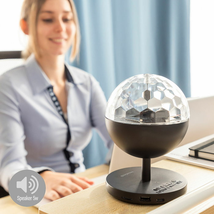 Proyector LED Recargable con Altavoz Istarlyt InnovaGoods Proyector LED Recargable con Altavoz Istarlyt InnovaGoods