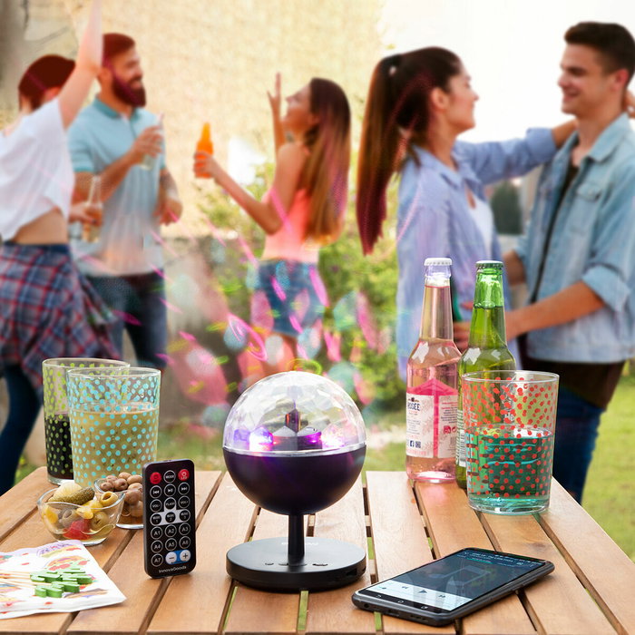 Proyector LED Recargable con Altavoz Istarlyt InnovaGoods Proyector LED Recargable con Altavoz Istarlyt InnovaGoods