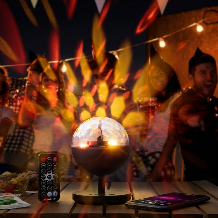 Proyector LED Recargable con Altavoz Istarlyt InnovaGoods Proyector LED Recargable con Altavoz Istarlyt InnovaGoods