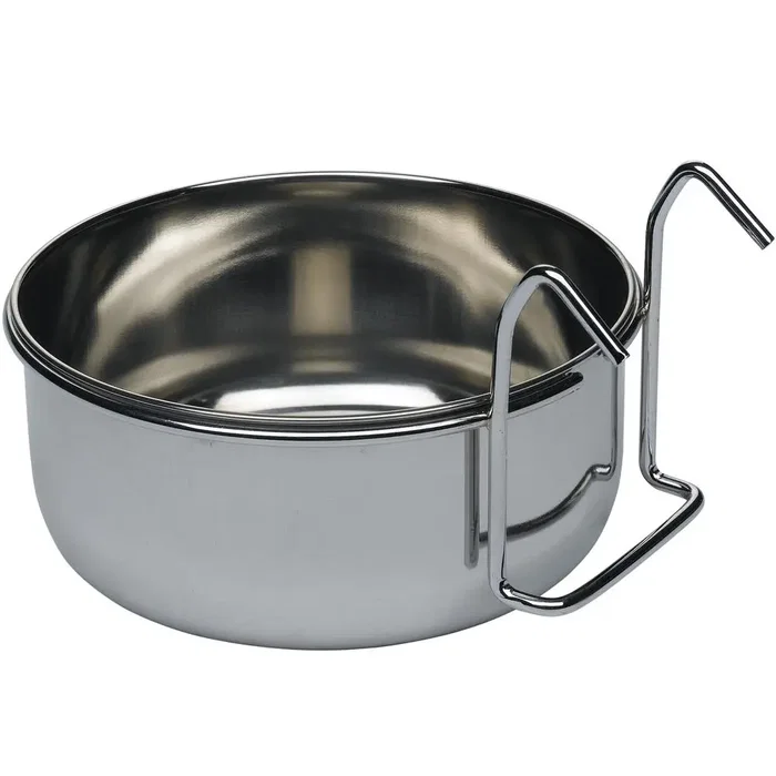 Ferplast Comedero De Acero Sirio Para Loros 800 mL Ø 14,7 x h 5,9 cm Ferplast Comedero De Acero Sirio Para Loros 800 mL Ø 14,7 x h 5,9 cm