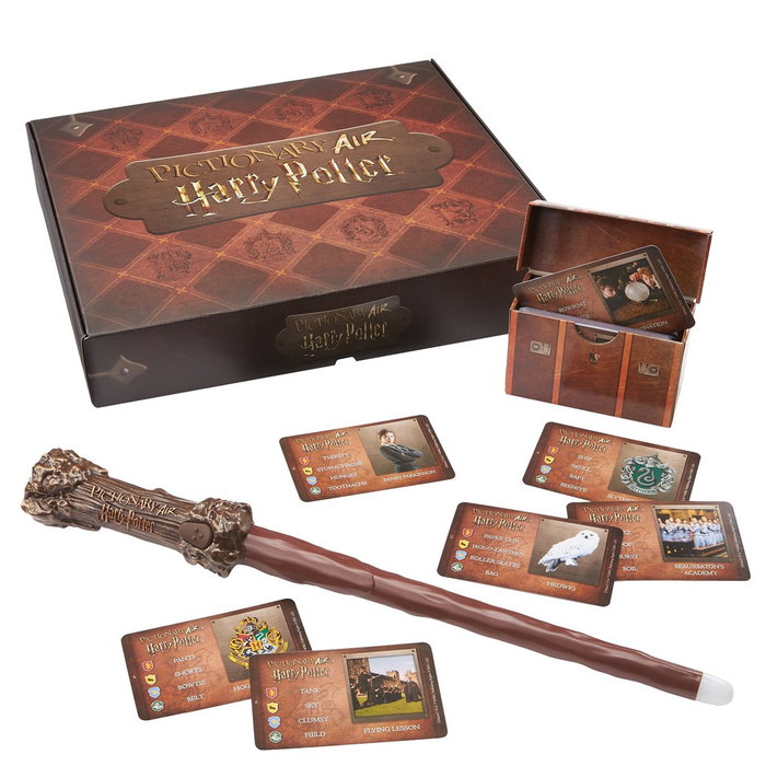 Mattel Games Pictionary Air Harry Potter - Juego de dibujo en aire con temática de Harry Potter