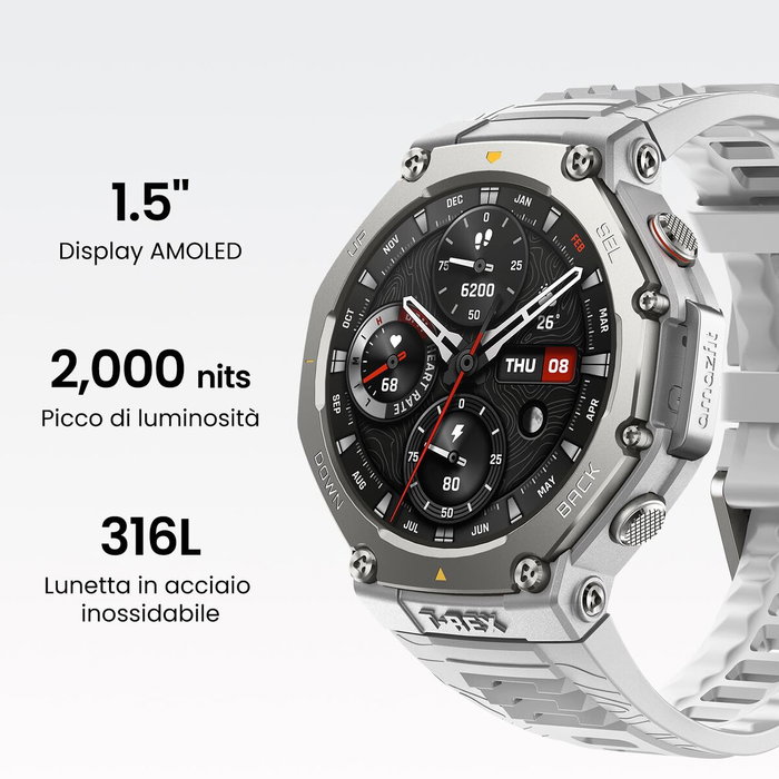 Amazfit T-Rex 3 Haze Gray 48.5mm Amazfit T-Rex 3 Haze Gray 48.5mm