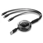 Vention Cable USB-C a 3xUSB-C 100W 1.1m Rosa TRJPBE
