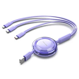 Vention Cable USB-C a 3xUSB-C 100W 1.1m Rosa TRJPBE