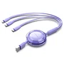 Vention Cable USB-C a 3xUSB-C 100W 1.1m Rosa TRJPBE