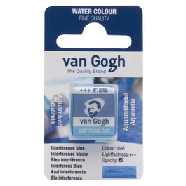 Van Gogh Acuarela Pastilla Azul Interferencia 846