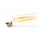 Fbright Bombilla LED T60 Decorativa Tubular Ámbar E27