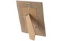 DKD Home Decor Marco Foto Salamandra Boho Natural Blanco Mdf 10x15 cm (4 Unidades) 18 x 23 x 1 cm