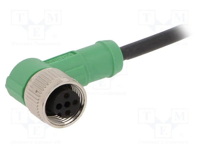 PHOENIX CONTACT SAC-3P-3,0-PUR/M12FR Cable para Sensores M12 Hembra Angular 3m PHOENIX CONTACT SAC-3P-3,0-PUR/M12FR Cable para Sensores M12 Hembra Angular 3m