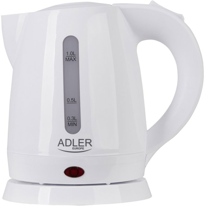 Adler AD 1272 Hervidor Eléctrico Blanco 1,0 L Adler AD 1272 Hervidor Eléctrico Blanco 1,0 L