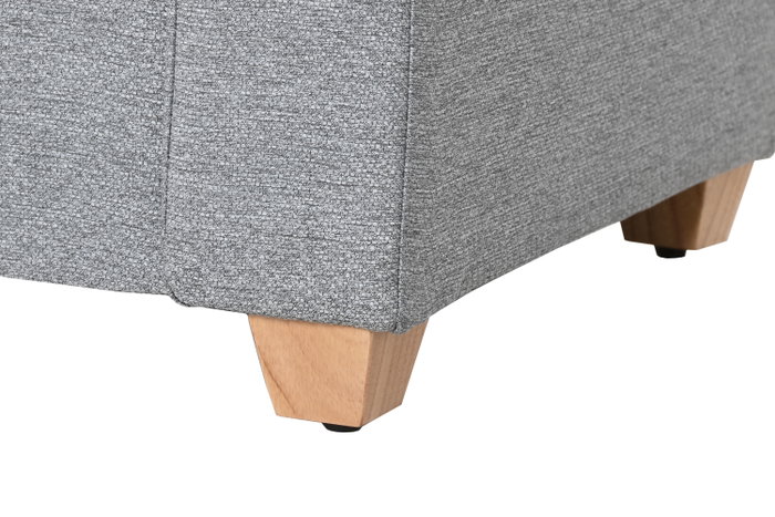 DKD Home Decor Urban Descalzadora Gris Claro 120 x 50 x 42 cm