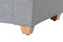 DKD Home Decor Urban Descalzadora Gris Claro 120 x 50 x 42 cm