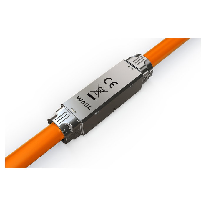 Digitus Acoplador de conexión RJ45 CAT 6A para campo, 500 MHz, Acero Inoxidable, Código: CAT-Verbinder