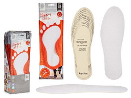 Arte Regal Plantillas Sport 11.5 cm x 0.5 cm x 36 cm Plástico (Látex, Algodón) Blanco (Set de 48)