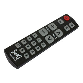 Seki SEKI Easy Plus Mando a distancia universal Negro