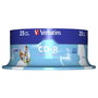 Verbatim CD-R Super AZO Imprimible 700MB 52x - Pack de 25 unidades
