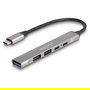 DeLOCK 64298 Hub USB-C Slim de 4 Puertos, 1x USB-A 10 Gbps + 2x USB-A 2.0 + 1x USB-C 2.0, con Power Delivery 95W, Aluminio, Plug & Play, para Windows, Mac, Linux
