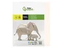 Liderpapel Cartulina A4 180g/m2 Crema Paquete de 100 Hojas