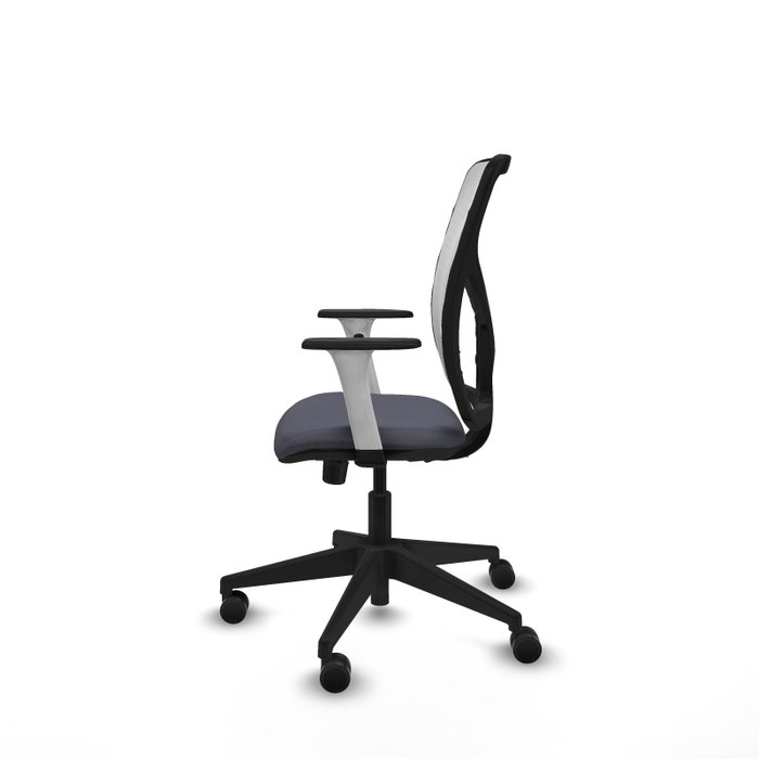 PIQUERAS Y CRESPO Silla de oficina Motilla con mecanismo Sincro Gris y Blanco PIQUERAS Y CRESPO Silla de oficina Motilla con mecanismo Sincro Gris y Blanco