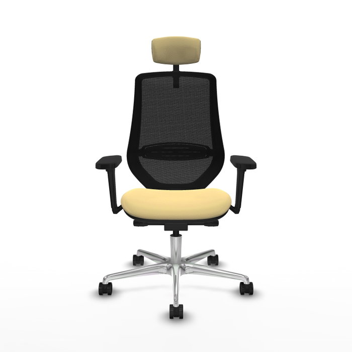PIQUERAS Y CRESPO Silla de oficina Mardos con mecanismo Sincro/Traslack, Crema y Negro PIQUERAS Y CRESPO Silla de oficina Mardos con mecanismo Sincro/Traslack, Crema y Negro