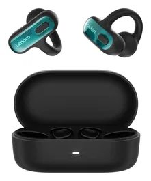Lenovo X500 Auriculares de clip de oído abierto, negro