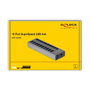 DeLOCK Hub USB de 10 puertos 5 Gbps con interruptores 63670 gris