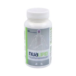 NUA Nualipid 50 Cápsulas | Complemento Alimenticio para la Salud Cardiovascular y Control de Colesterol