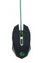 Gembird Ratón Gaming para Videojuegos, 2400 DPI, Cable de Nylon, Diseño Ergonómico