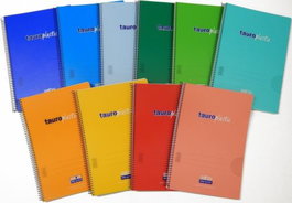 MANIPULADOS ZORRILLA Pack de 8 cuadernos espiral 4º 80h 90g milimetrado tauroplastic