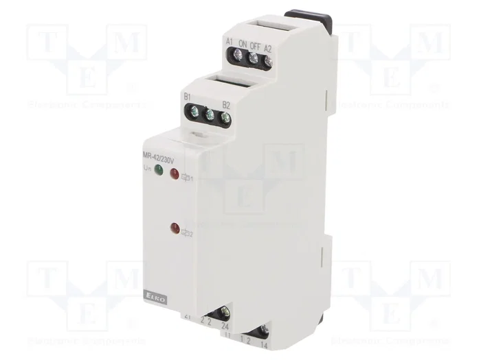 ELKO EP Relé de instalación biestable MR-42/230V DPDT ELKO EP Relé de instalación biestable MR-42/230V DPDT